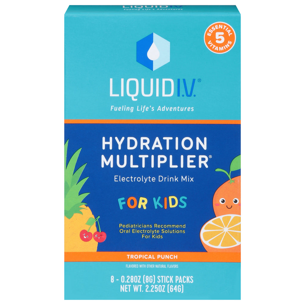 Liquid I.v. - Drink Mix Kids Tropical - Ea Of 1-8 Ct
