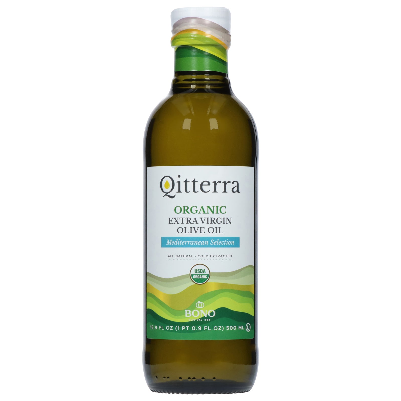 Qitterra - Evoo Og1 Mediterranean - Cs Of 6-16.9 Fz
