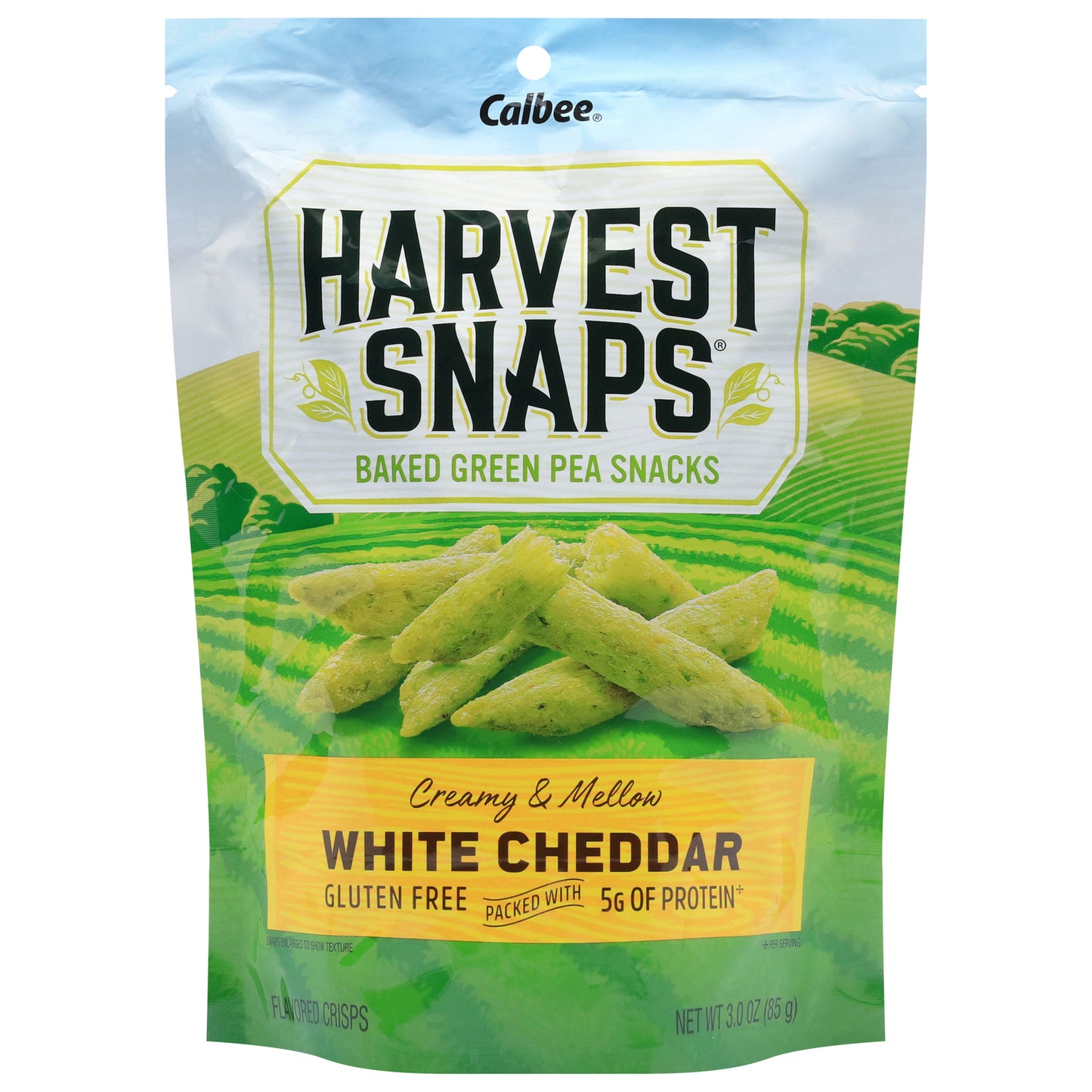Harvest Snaps - Crisps White Cheddar - Cs Of 12-3 Oz