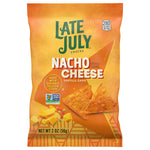 Late July Nacho Chipotle Tortilla Chips – 2 oz Bag, Case of 24