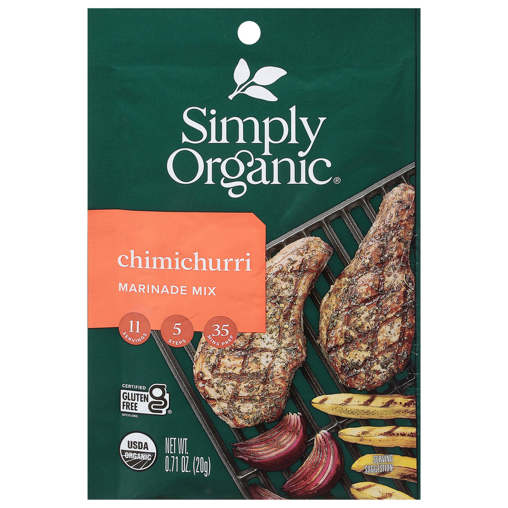 Simply Organic - Marinade Og2 Chimichurri - Cs Of 12-.71 Oz