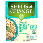 Seeds of Change Quinoa and Brown Rice with Sea Salt 8.5 oz pouch, Case of 12