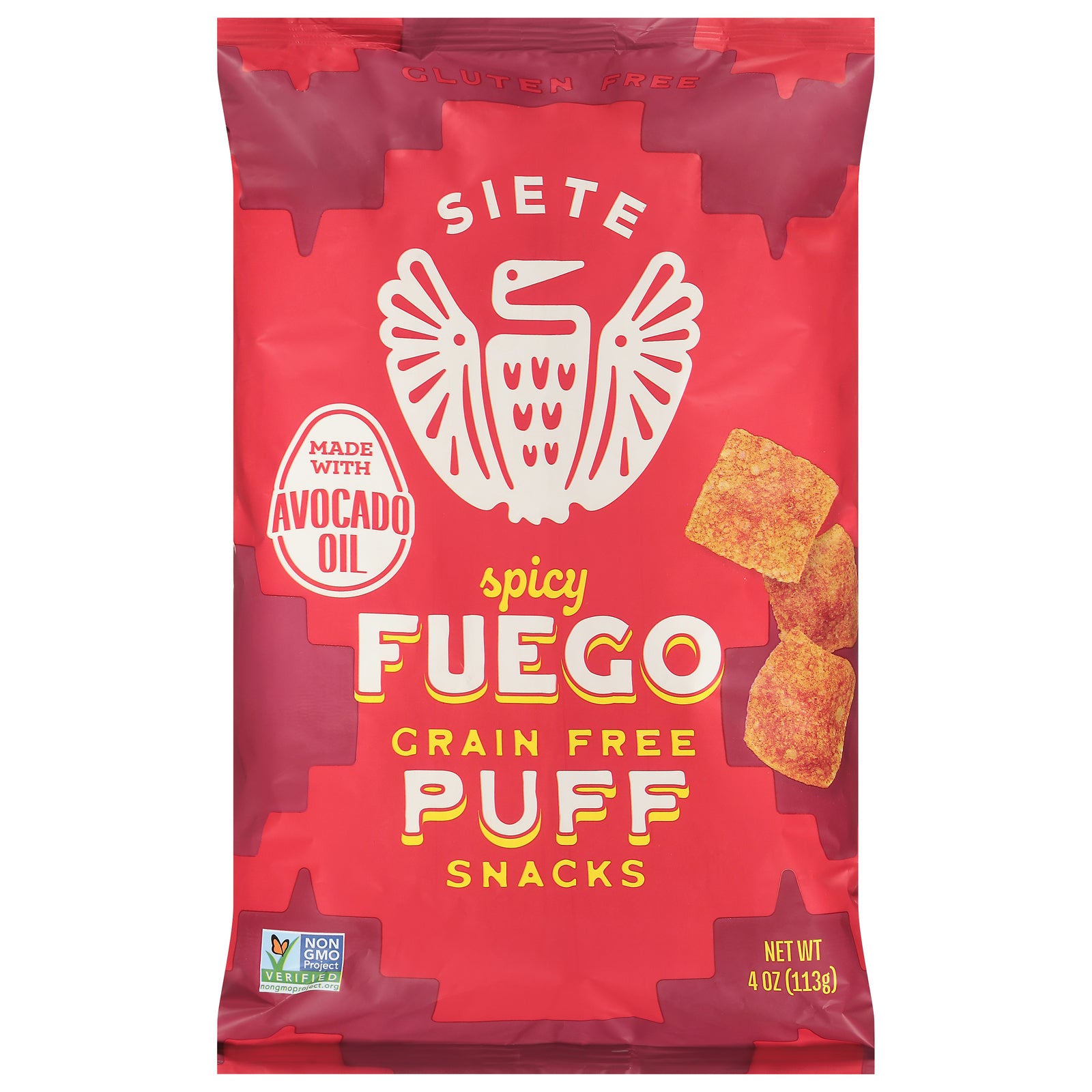Siete - Puffs Fuego - Cs Of 6-4 Oz