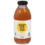 Just Ice Tea Half & Half Lemonade – Organic Iced Tea with Lemonade, 16 fl oz Bottle, 12-Pack