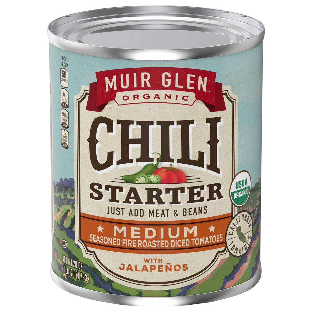 Muir Glen - Chli Strt Og2 Med Rst Tom - Cs Of 12-28 Oz