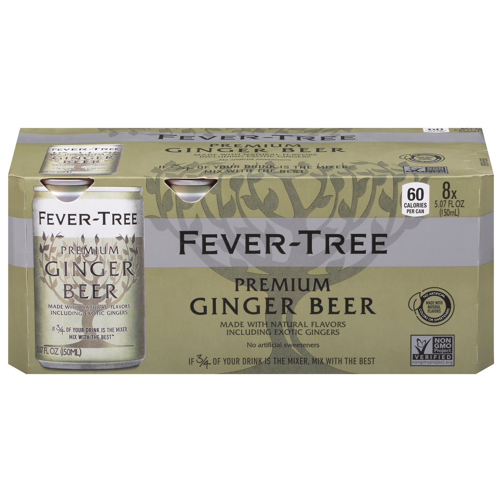 Fever-tree - Ginger Beer Cans - Cs Of 3-8/5.07fz