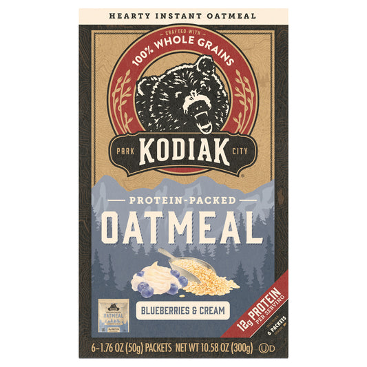 Kodiak Cakes - Oatml Blbry Crm 6pckt - Cs Of 6-10.58 Oz