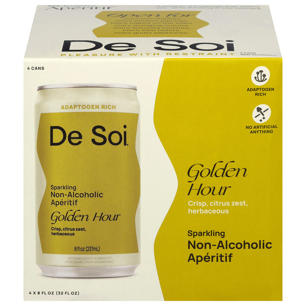 De Soi - Sprklng Bev Golden Hour - Cs Of 6-4/8 Fz