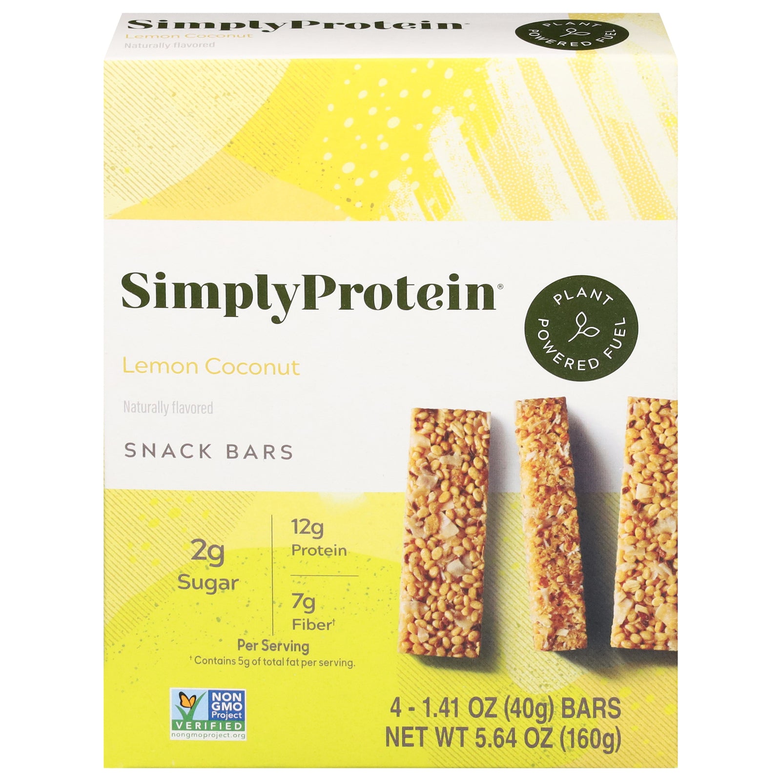 Simply Protein - Protein Bar Lemon Coconut - Cs Of 6-4/1.14z