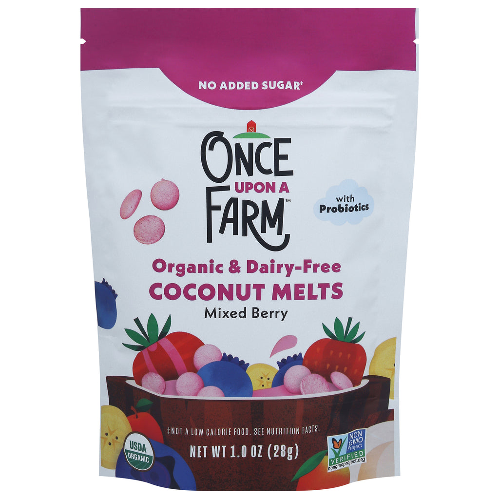 Once Upon A Farm - Cnut Melts Og2 Mxd Berry - Cs Of 8-1 Oz