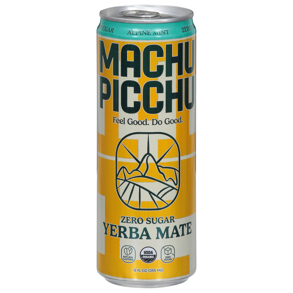 Machu Picchu - Drnk Og2 Yerba Mate Mint - Cs Of 12-12 Fz