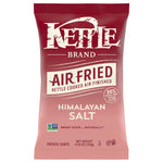 Kettle Brand Air Fried Himalayan Salt Potato Chips 4.25 oz Bag – Pack of 15