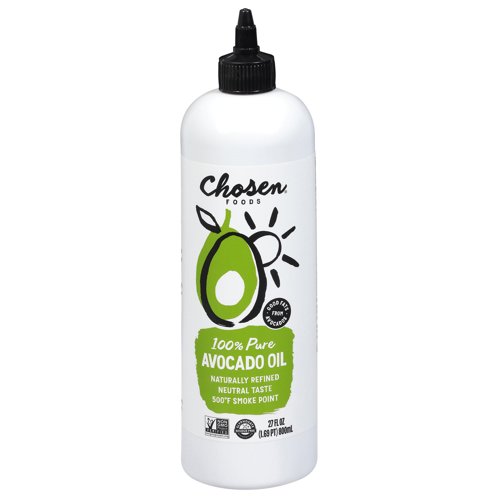 Chosen Foods - Avocado Oil Squeeze - Cs Of 6-800 Ml