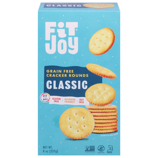 Fitjoy - Cracker Round Original - Cs Of 8-8 Oz