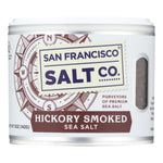 San Francisco Salt Company Hickory Smoked Sea Salt  - Case Of 6 - 5 Oz