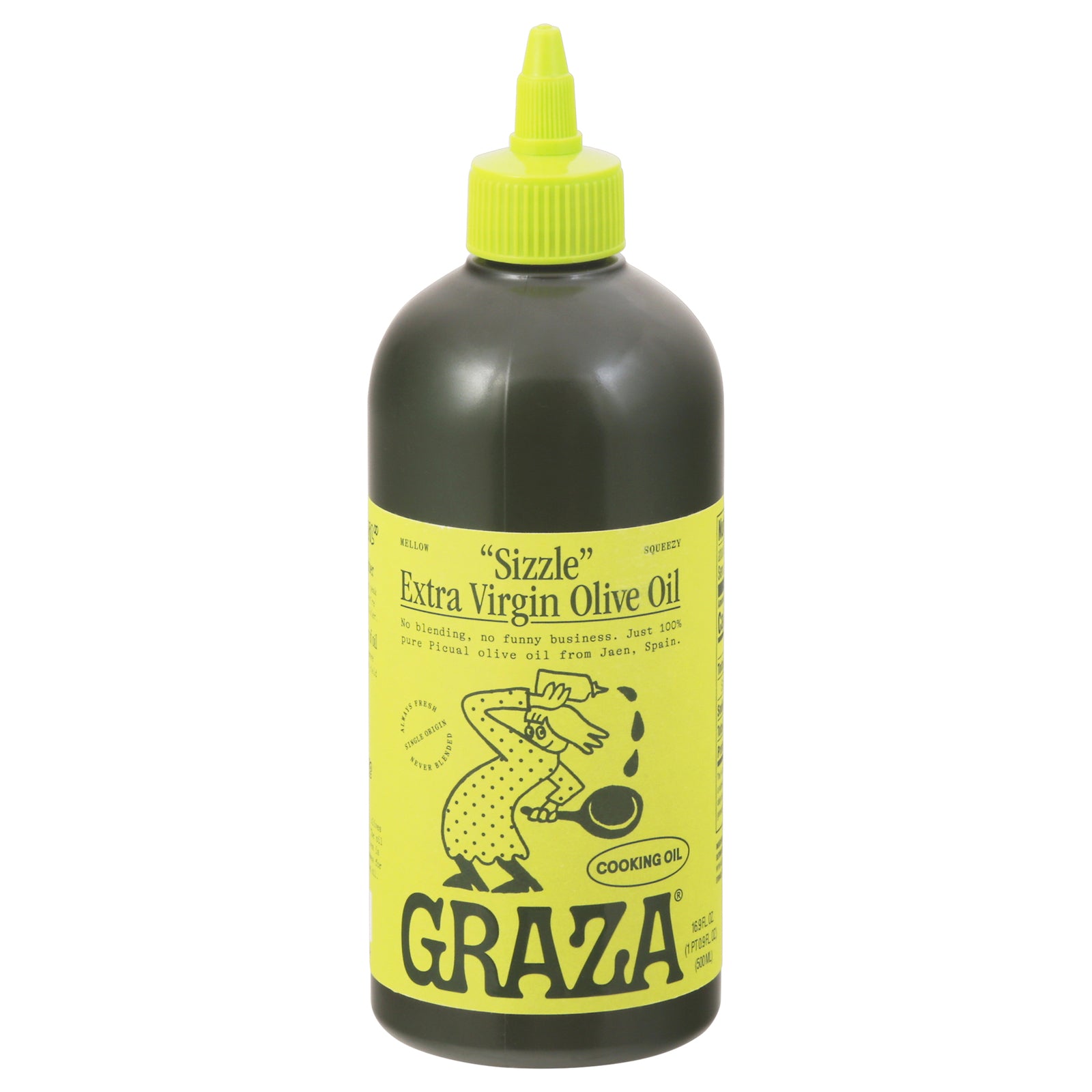 Graza Sizzle Extra Virgin Olive Oil 500ml Bottle – Pack of 6
