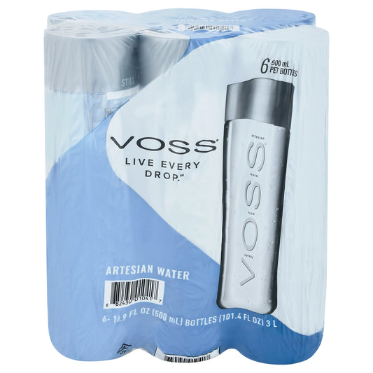 Voss Water - Water Artesian - Cs Of 4-6/16.9fz