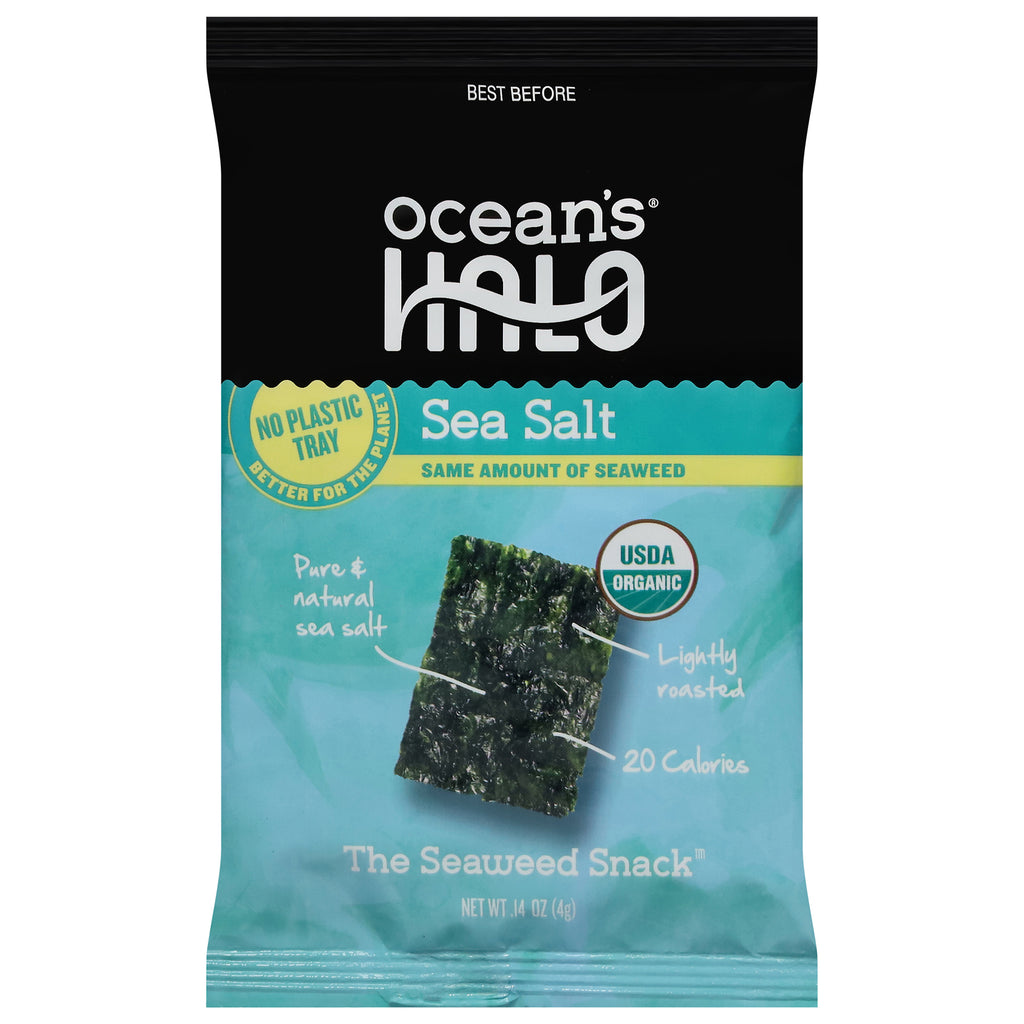 Ocean's Halo - Seawd Og2 S/salt Snack - Cs Of 20-.14 Oz