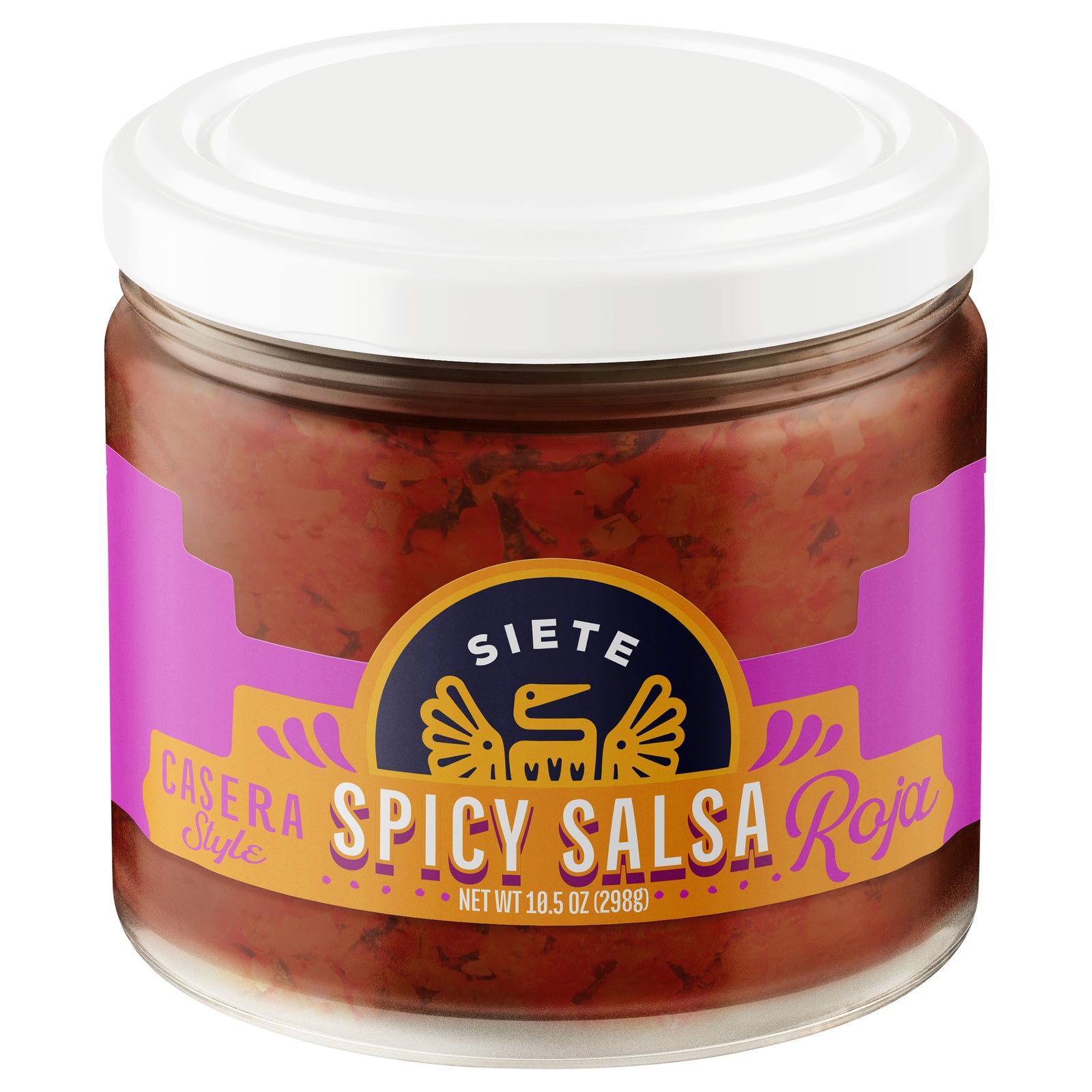 Siete - Casera Spicy Salsa - Cs Of 6-10.5 Oz