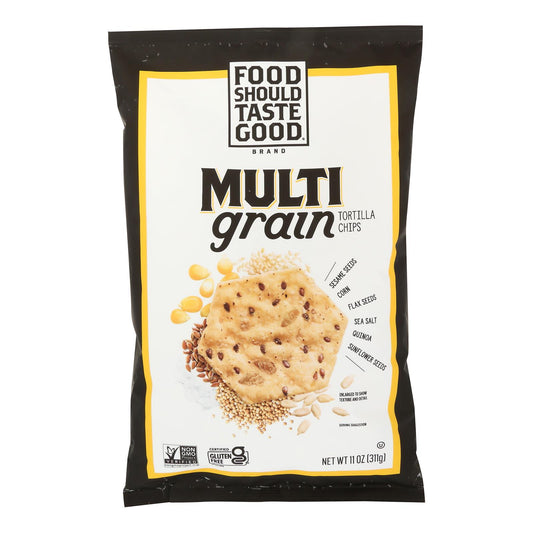 Food Should Taste Good - Tortilla Chips Multigrain - Cs Of 12-11 Oz