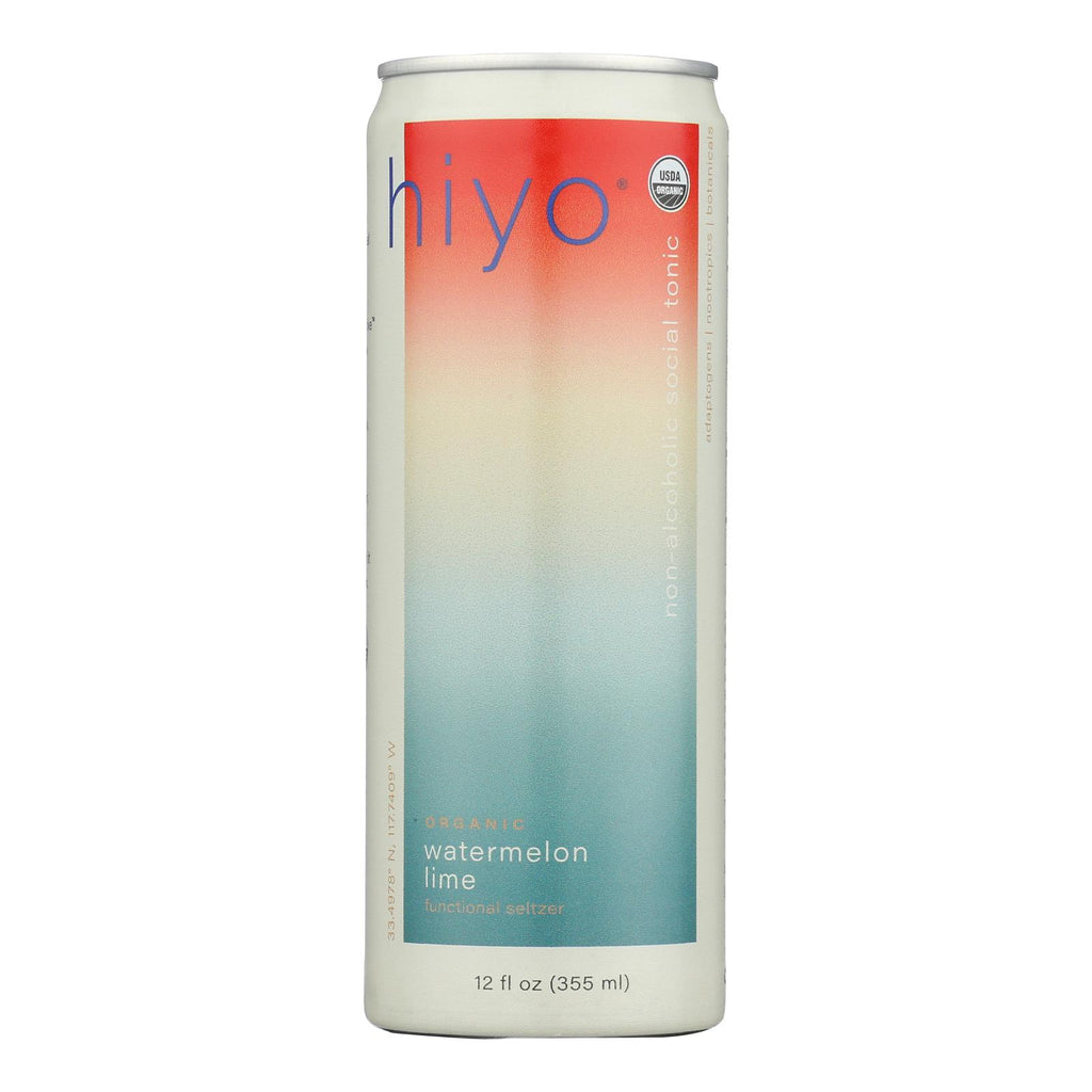 Hiyo - Seltzer Og2 Watrmeln Lime - Cs Of 12-12 Fz