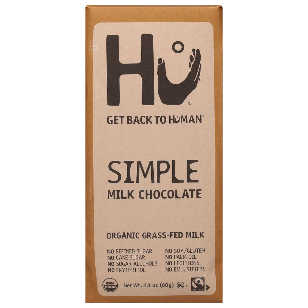 Hu - Mlk Choc Bar Og2 Simple - Cs Of 6-2.1 Oz