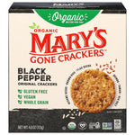 Mary's Gone Crackers - Cracker Og2 Black Ppr - Cs Of 6-4 Oz