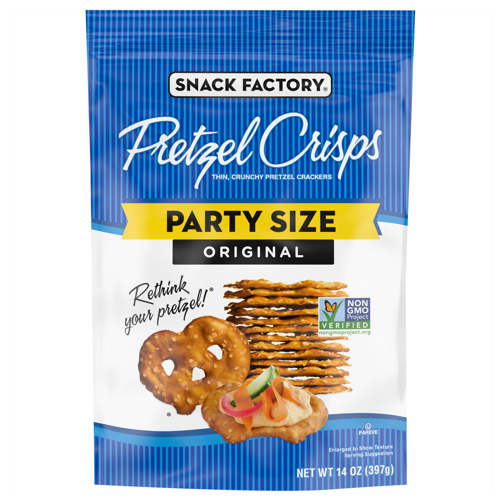 Pretzel Crisps - Pretzel Crisp Original - Cs Of 12-14 Oz