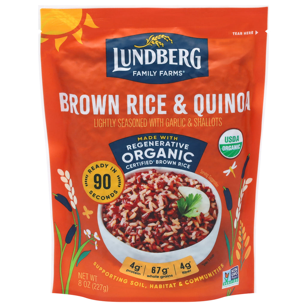 Lundberg Family Farms - Rice Og2 Brn Quinoa Blnd - Cs Of 6-8 Oz