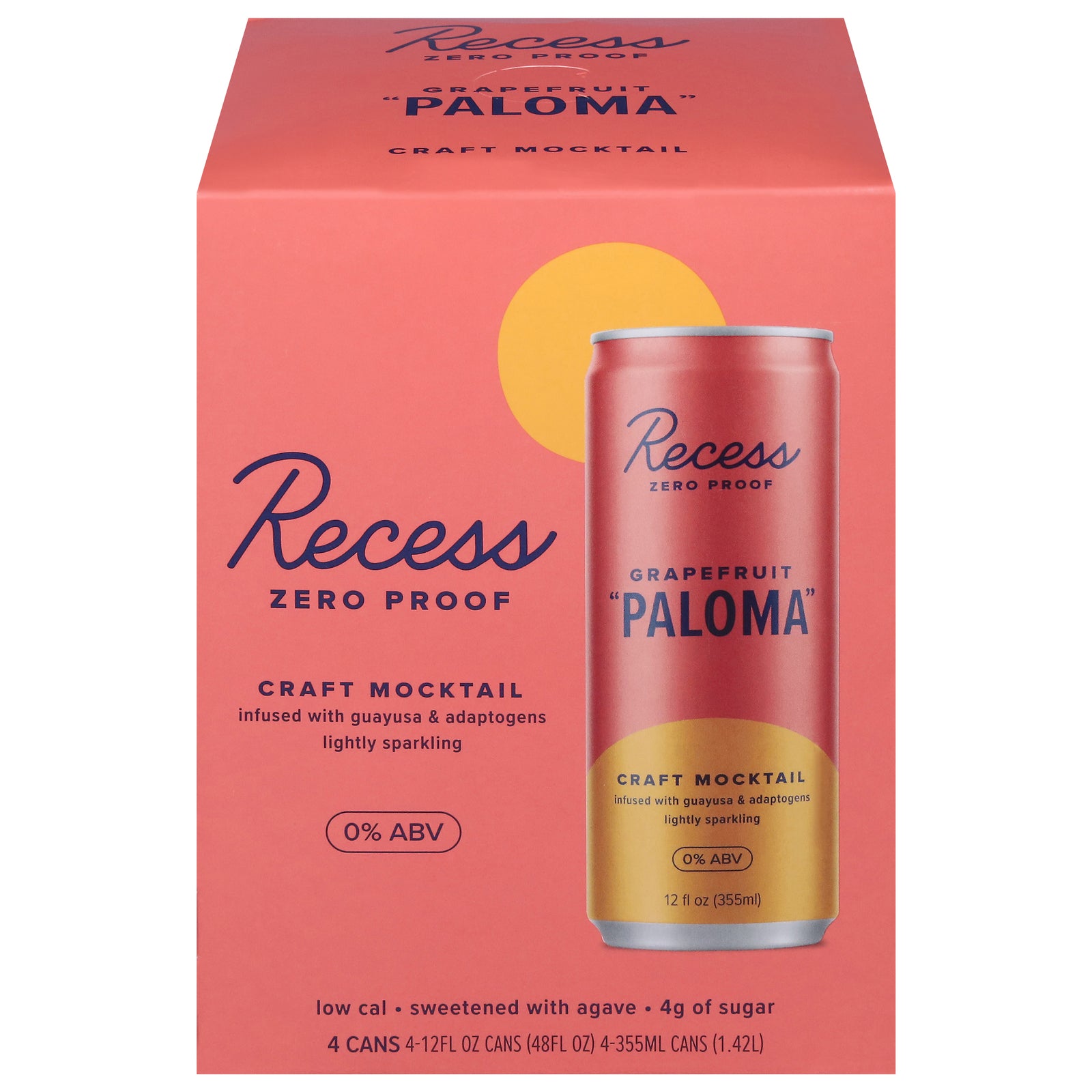 Recess - Mcktail Grapefruit Paloma - Cs Of 6-4/12 Fz