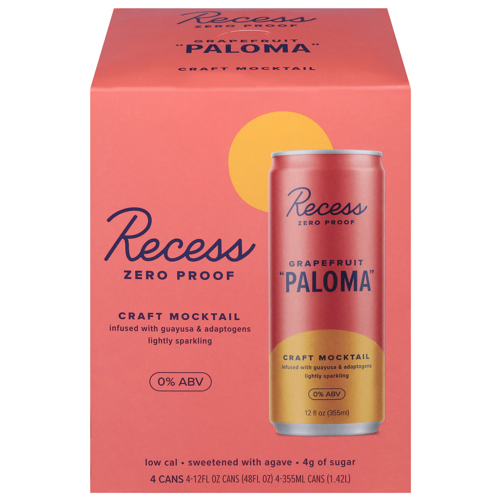 Recess - Mcktail Grapefruit Paloma - Cs Of 6-4/12 Fz