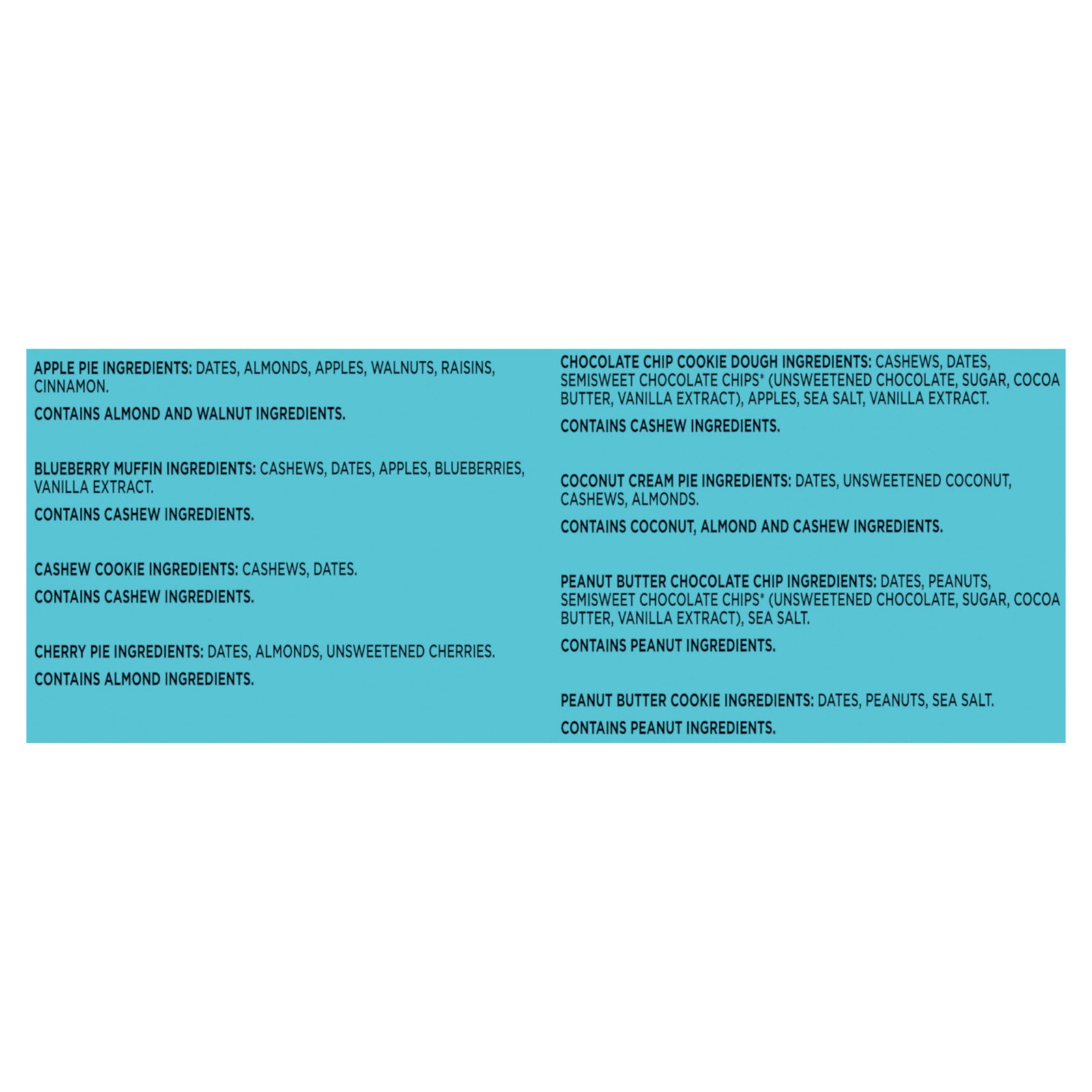 Larabar - Bar Variety Box 8 Flvr - Cs Of 4-16 Ct