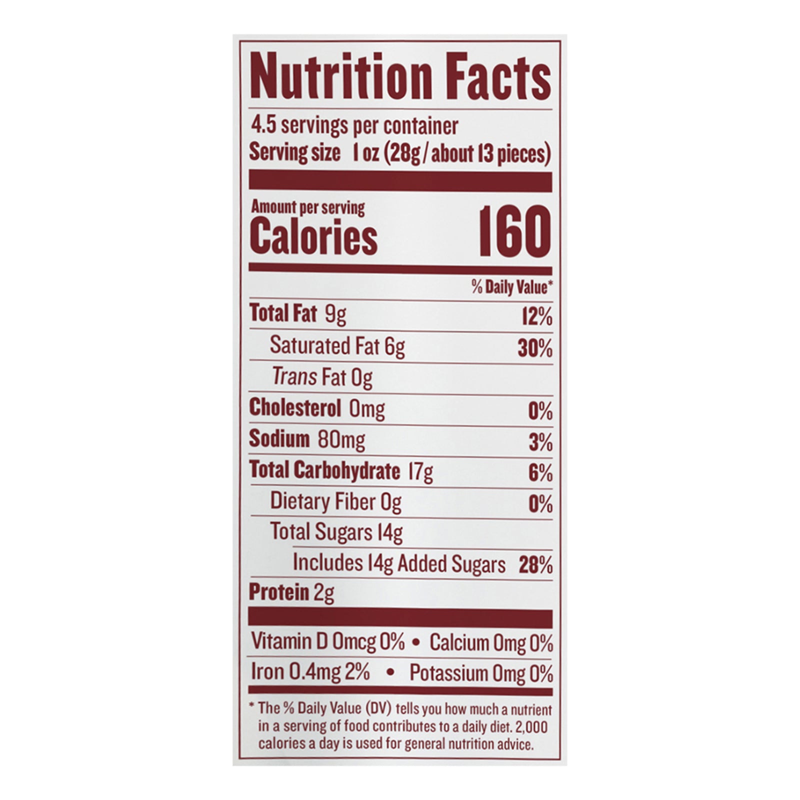 Justin's - Dark Choc Og2 Pbtr Pieces - Cs Of 6-4.5 Oz