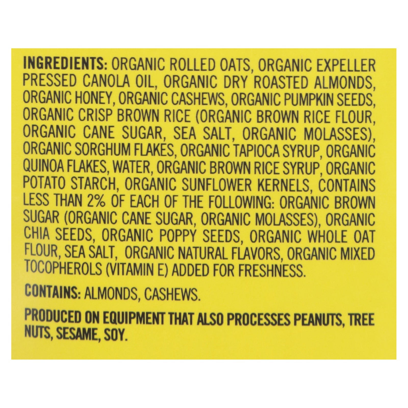 Daves Killer Bread - Crunchy Bites Og2 Hny Nut - Cs Of 6-7.2 Oz