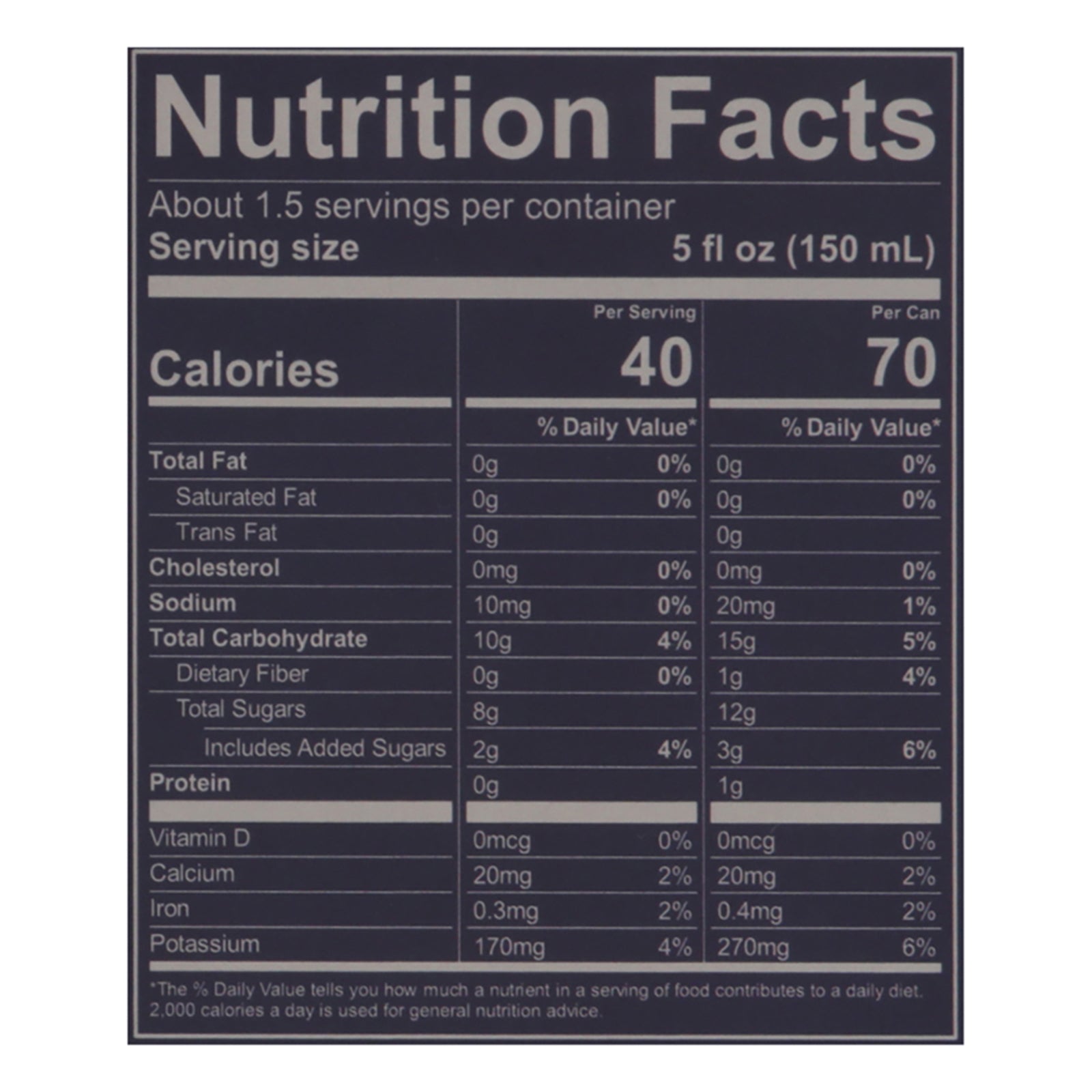 De Soi - Sprklng Bev Purple Lune - Cs Of 6-4/8 Fz