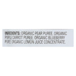 Plum Organics - Baby Fd Og2 Blbr Pr&crt - Cs Of 12-4 Oz