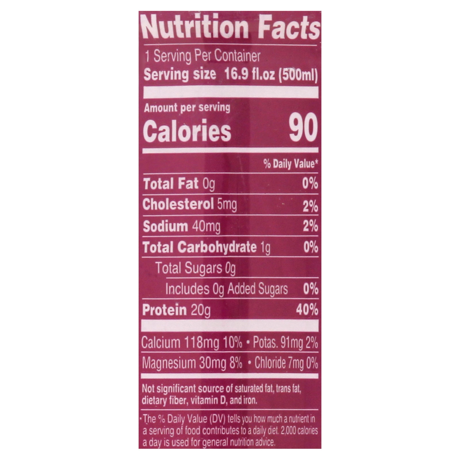 Ready Water - Water Protein Blk Cherry - Cs Of 12-16.9 Fz