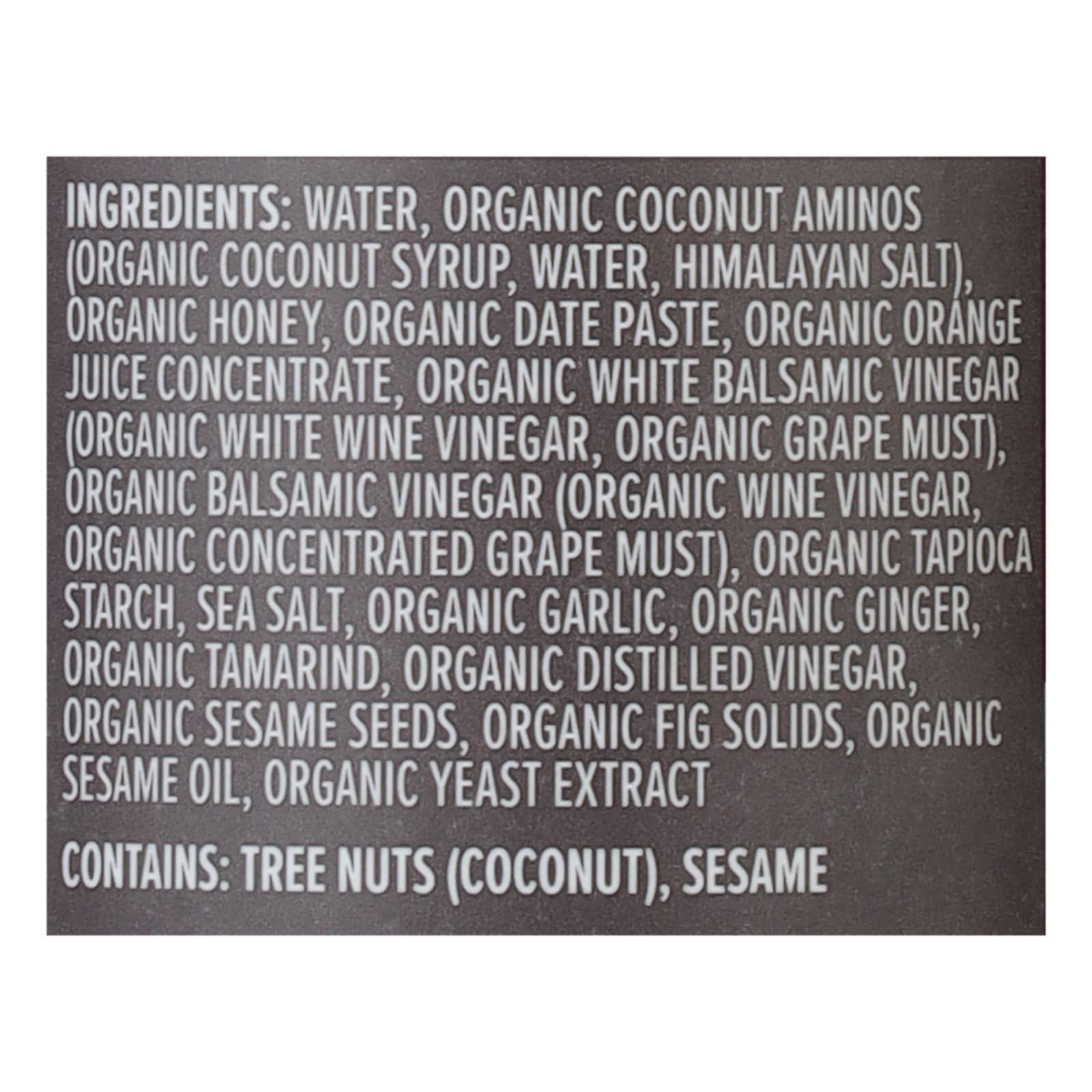 Primal Kitchen - Teriyaki Sce Og2 No Soy - Cs Of 6-8.5 Fz