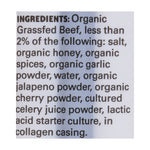 Mighty Organic - Bfstk Og2 Grsfd Jalapeno - Cs Of 24-1 Oz