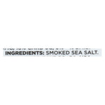 San Francisco Salt Company Hickory Smoked Sea Salt  - Case Of 6 - 5 Oz