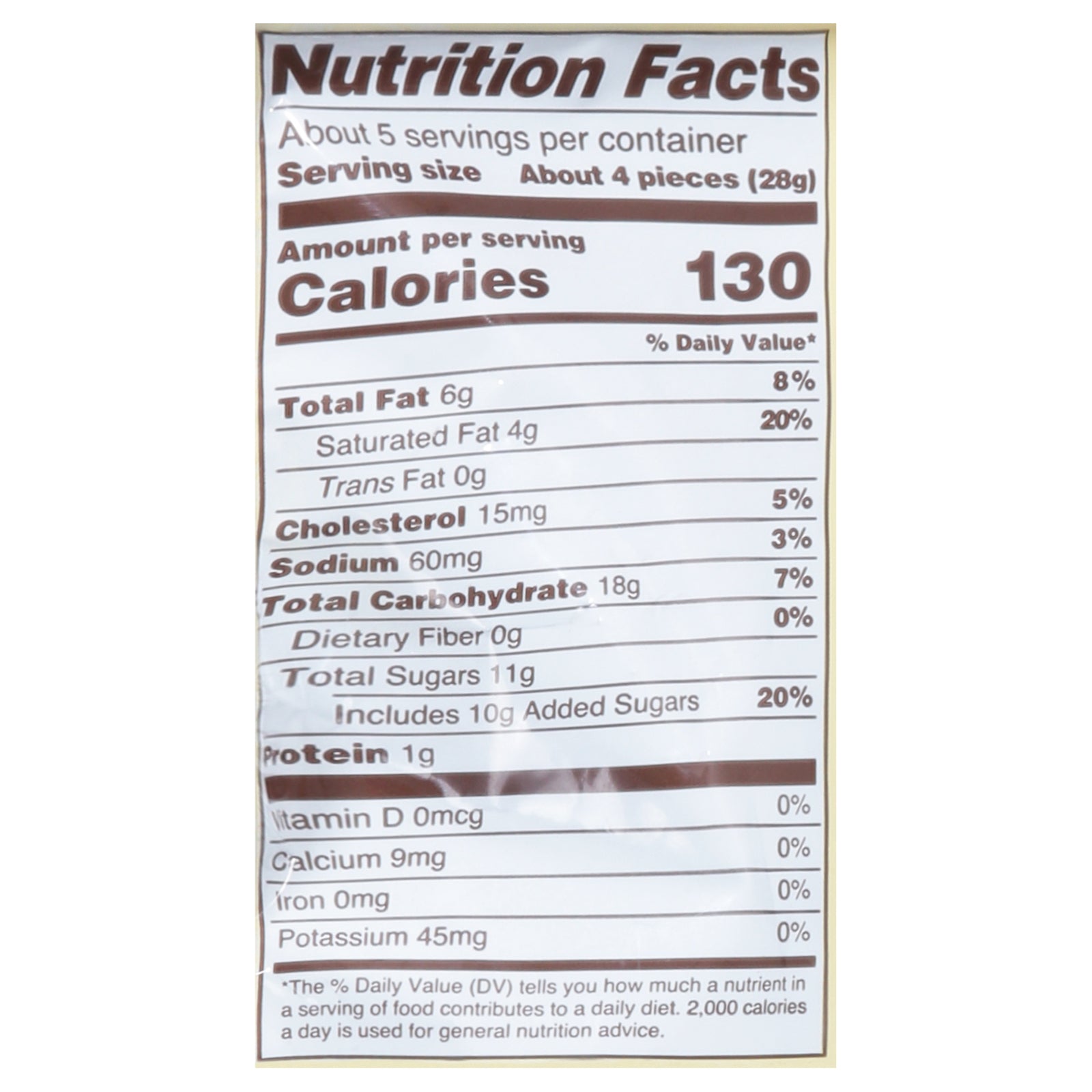 Sheila G's - Brownie Brittle Choc Chip - Cs Of 6-5 Oz