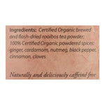 Blue Lotus - Masala Chai Organic Rooibos - Case Of 6 - 2 Oz
