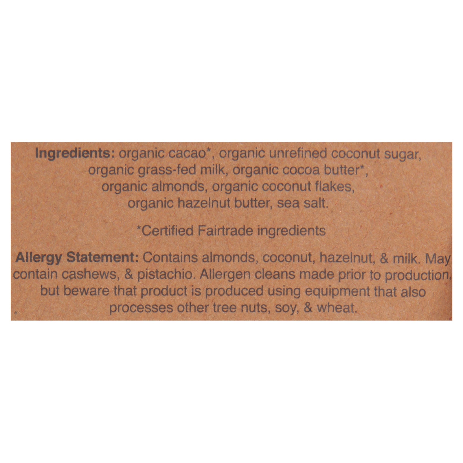 Hu - Mlk Choc Bar Og2 Alm Cnut - Cs Of 6-2.1 Oz