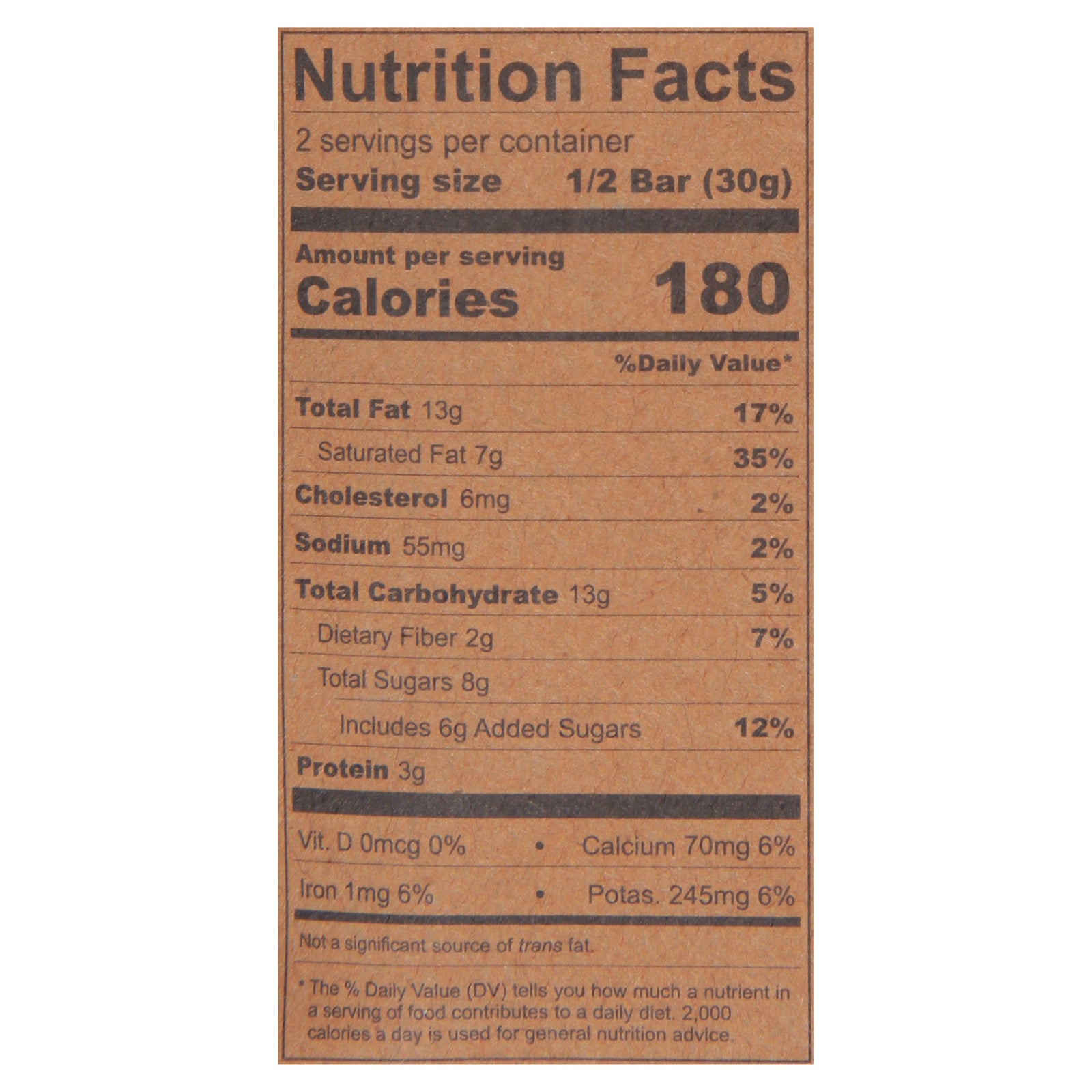 Hu - Mlk Choc Bar Og2 Alm Cnut - Cs Of 6-2.1 Oz