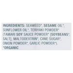 Gimme - Seaweed Snk Og2 Teriyaki - Cs Of 30-.14 Oz