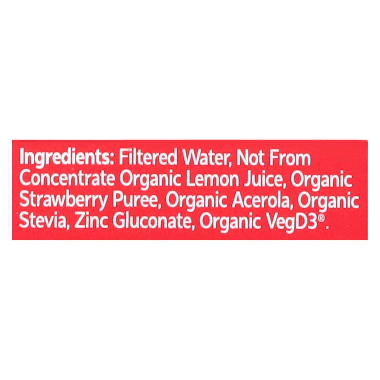 Uncle Matt's Organic - Lemonade Og2 Straw Jce Bx - Cs Of 4-8/6.75fz