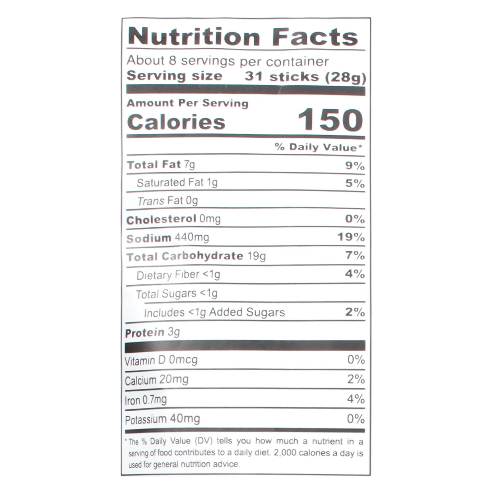 Pop Daddy - Pretzel Sticks Grlc Parm - Cs Of 12-7.5 Oz