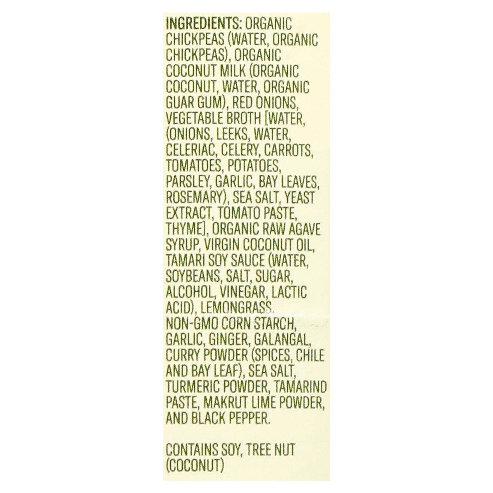 Heyday Canning Co. - Chickpeas Coconut Curry - Cs Of 12-15 Oz