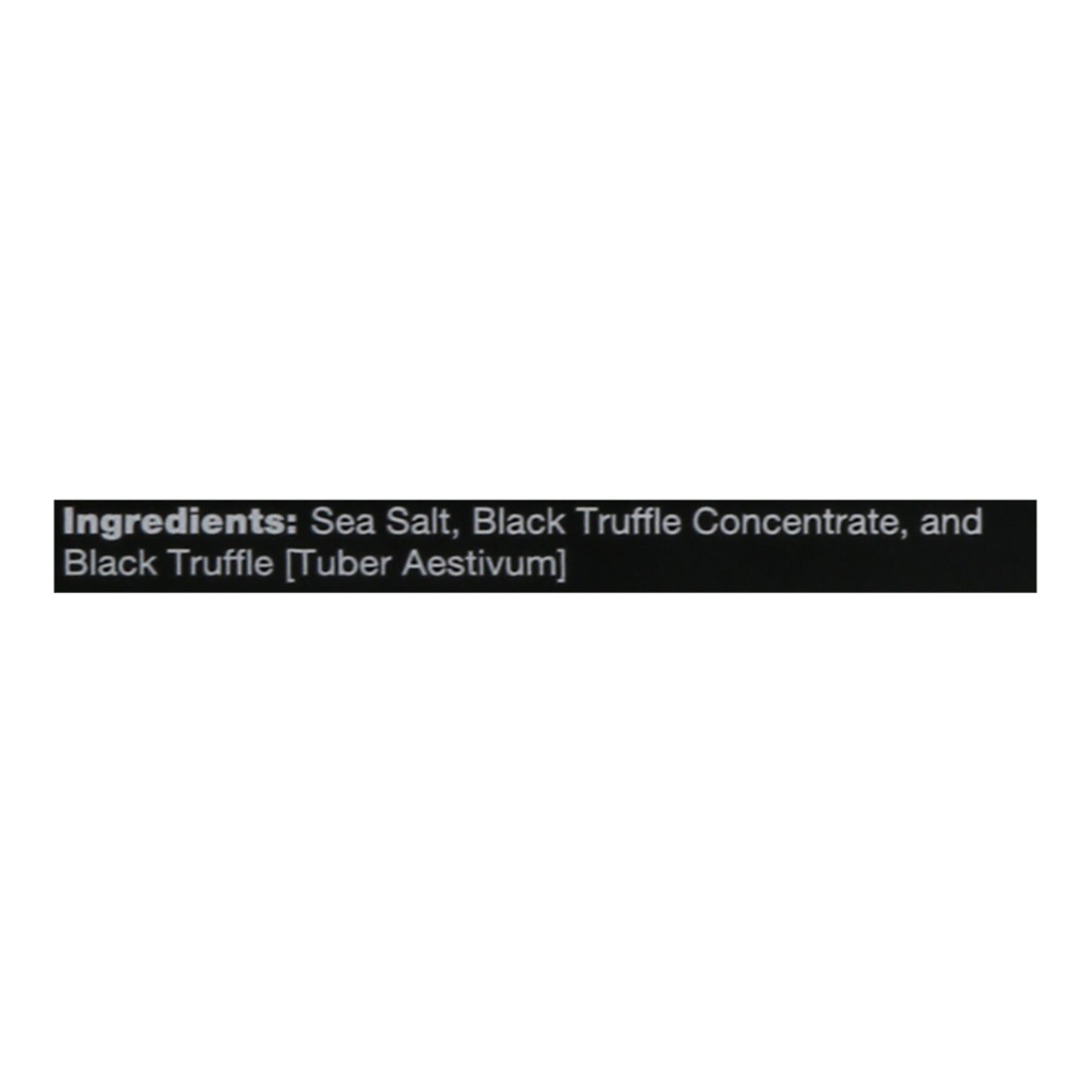 Truff - Salt Black Trufle Infused - Cs Of 6-5.3 Oz