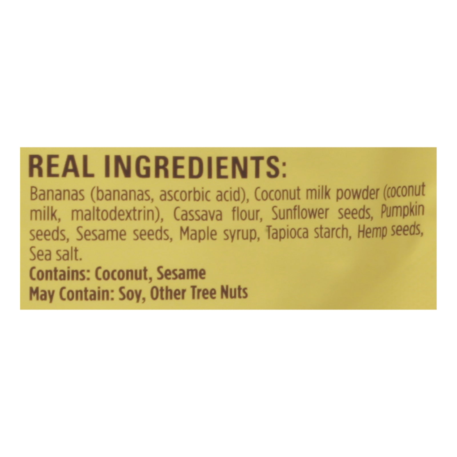 Hippie Snacks - Banana Bread Crisps Orig - Cs Of 8-2.5 Oz